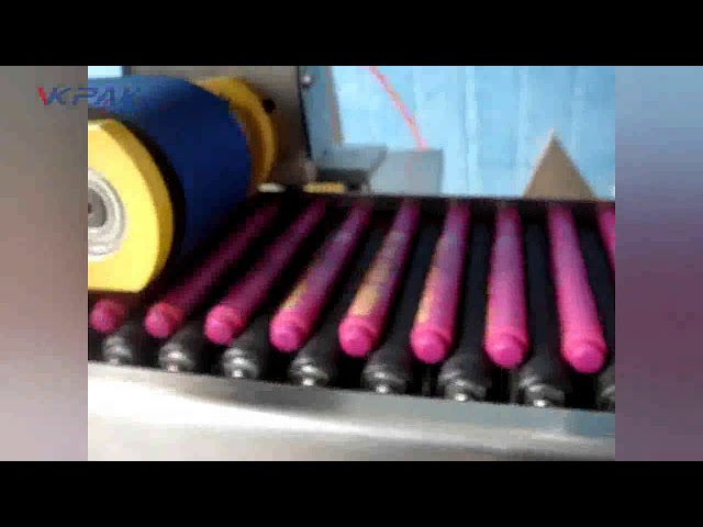 Automatisk Crayons Lip Balm Stick Labelling Machine